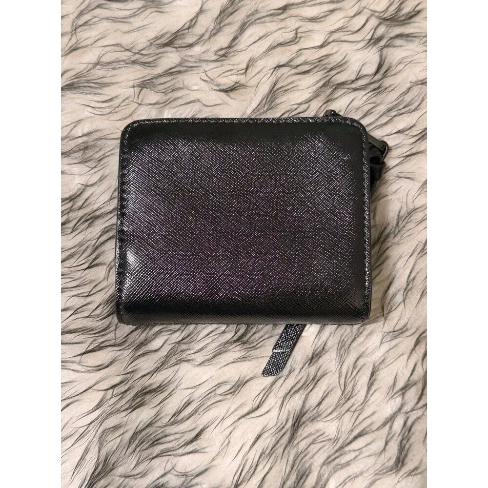Marc Jacobs Snapshot Dtm Wallet - Black Saffiano Leather